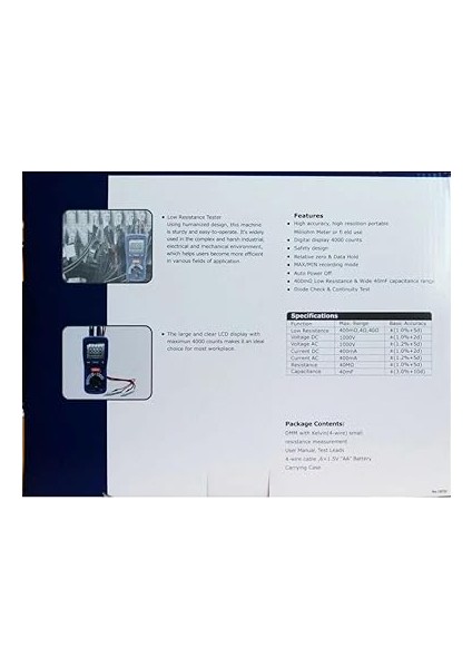 Dt 5302 Miliohmmetre ve Dijital Multimetre indirimleri