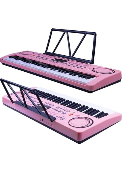 PS-1500PK Başlangıç Için 61 Tuşlu Org Pembe Renk Notalık Adaptör Mikrofon (100 Ses 100 Ritim) modelleri