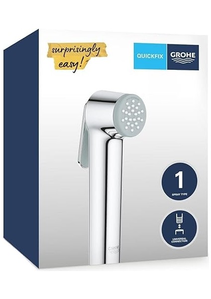 Vitalio Taharet Spreyi 30 El Duşu, 1 Akışlı, Bide, Shattaf, Krom, 26351000 fırsatları