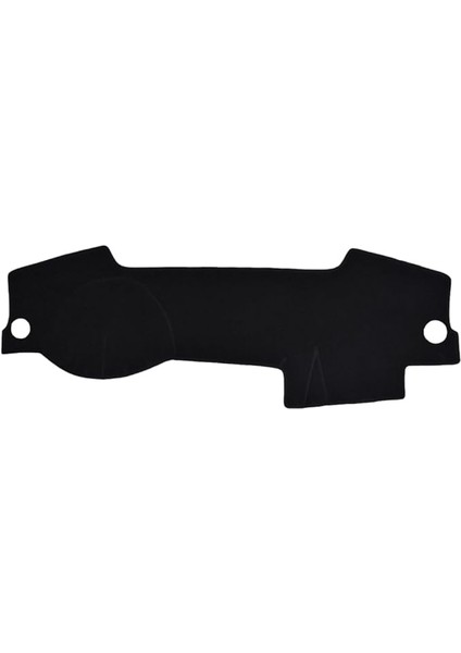 Torpido Koruma Halısı Siyah Kenar Renk Siyah Volkswagen Jetta 2010+ ile Uyumlu