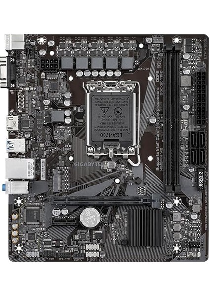 H610M H V2 Ana Kart - Intel Core 14. Cpu'ları Destekler, 4+1+1 Hibrit Dijital Vrm, 5600 Mhz'e Kadar Ddr5, 1 x Pcıe 3.0 M.2, Gbe Lan, USB 3.2 Gen 1 fiyatları