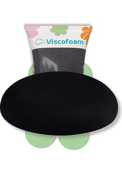 Ortopedik Oturma Simidi Kuyruk Sokumu Yastığı Yuvarlak Visco Oturma Simidi Minderi