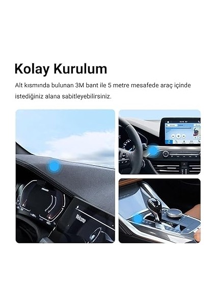 Tüm Kamera Serileri Için BTR200 Kablosuz Bluetooth Uzaktan Kumanda modelleri