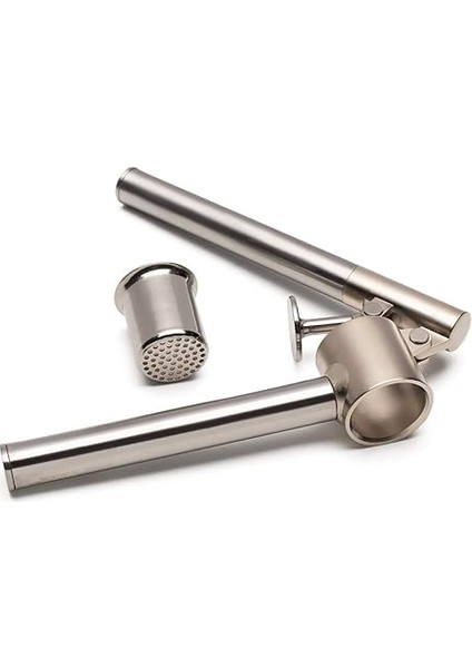 Home Sarımsak Ezici, Paslanmaz Çelik, Gümüş, 18 x 5 x 3 cm modelleri