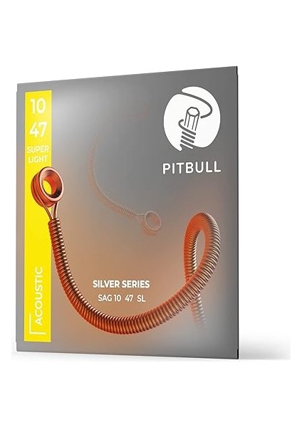 Silver Seri Akustik Gitar Teli Sag 10-47 Sl 3'lü Set + Şapka, Tel Sihirbazı,pena,hediyeli Sag 10-47 Sl 3p Ssc modelleri