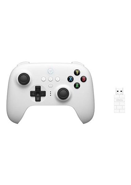 Ultimate 2.4g Wireless Controller With Charging Dock, 2.4g Controller For Windows, Android, Steam Deck &amp; Raspberry Pi (White) fiyatları