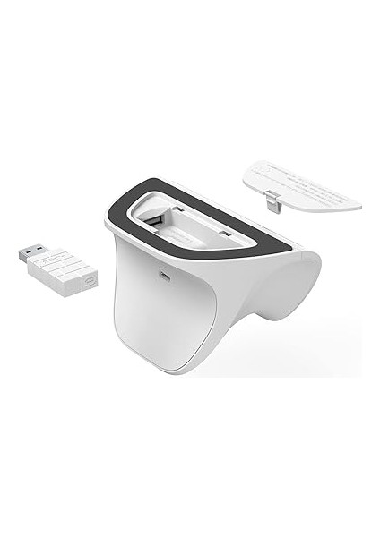 Ultimate 2.4g Wireless Controller With Charging Dock, 2.4g Controller For Windows, Android, Steam Deck &amp; Raspberry Pi (White) indirimleri