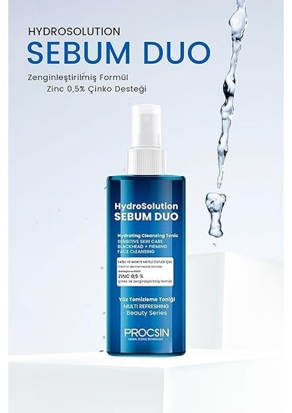 Hydro Solution Tonik, Gözenek Sıkılaştırıcı &amp; Cilt Yenileyici, Derinlemesine Temizlik &amp; Nem Desteği, Canlandırıcı &amp; Arındırıcı Formül, 200 ml modelleri