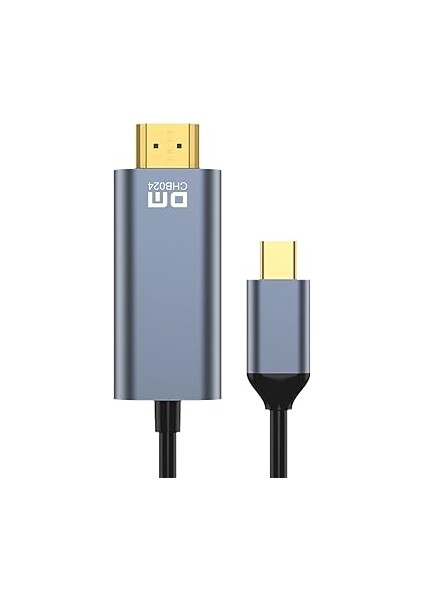 CHB024 Type-C To Erkek HDMI 4K 30Hz Dönüştürücü Kablo 1.8 Metre fırsatları