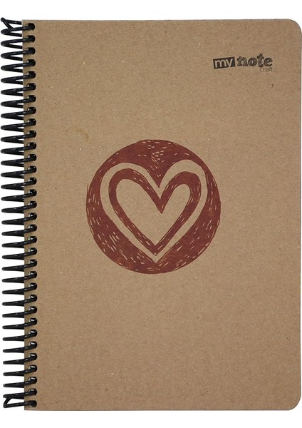 Kraft Defter A5 100 Yp Karelı