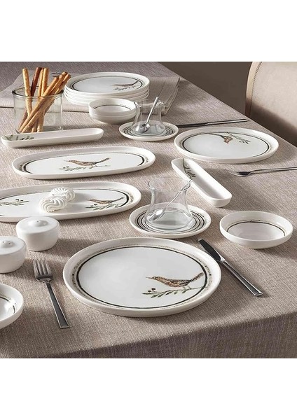 Pierre Cardin Porselen Pera Kahvaltı Takımı Renkli 28 Parça