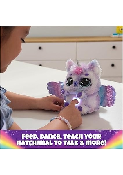 alive yumurta pufficorn – sihirli kendiliğinden çıkan yumurta yaklaşık 25 cm boyunda, etkileşimli sürpriz peluş oyuncaklı, 5 yaşından büyük çocuklar ıçin fırsatları