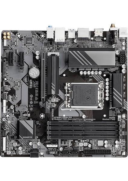 B760M DS3H Ax Wıfı6 Intel LGA1700 Matx Ultra Durable Anakart indirimleri