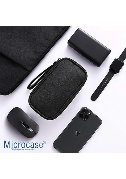 Taşınabilir Su Geçirmez Çift Katman Fermuarlı 8 Bölmeli Hard Disk Seyahat Çantası Organizer AL4210 fiyatları