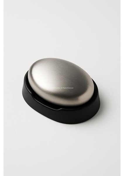 Paslanmaz Çelik Sabun, Koku Giderici Metal Sabun, Soğan Sarımsak Balık Kokusu Temizleyici, Kimyasal Içermez, Tekrar Kullanılabilir, Mutfak ve Banyo Kullanımı Için Uygun (9 Cm)