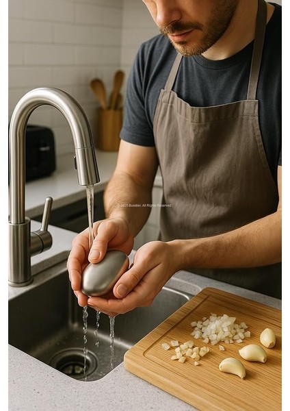 Paslanmaz Çelik Sabun, Koku Giderici Metal Sabun, Soğan Sarımsak Balık Kokusu Temizleyici, Kimyasal Içermez, Tekrar Kullanılabilir, Mutfak ve Banyo Kullanımı Için Uygun (9 Cm) fırsatları