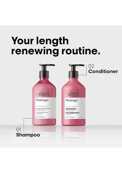 Professionnel Paris Serie Expert Pro Longer Saç Uçlarının Görünümünü Yenileyici ve Yoğunlaştırıcı Şampuan 500ML fırsatları