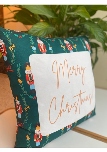 Merry Christmas Yazılı Yılbaşı Temalı Kırlent Kılıfı - Yılbaşı Kırlent Kılıfı - Merry Christmas Kırlent Kılıfı fiyatları