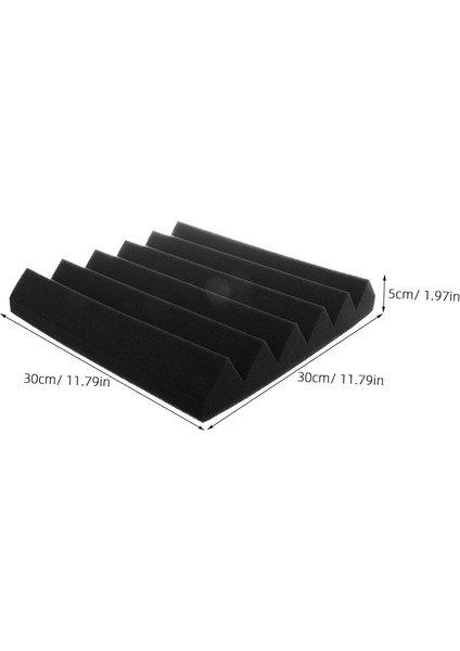 Akustik Paneller Ses Yalıtımı 30X30X5CM Ses Emici Köpük Levha Kayıt Stüdyosu Yalıtımı Gürültü Azaltma Yangına Dayanıklı fiyatları