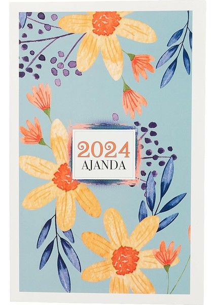 Kelebek 2024 Ajanda - Sarı Papatya