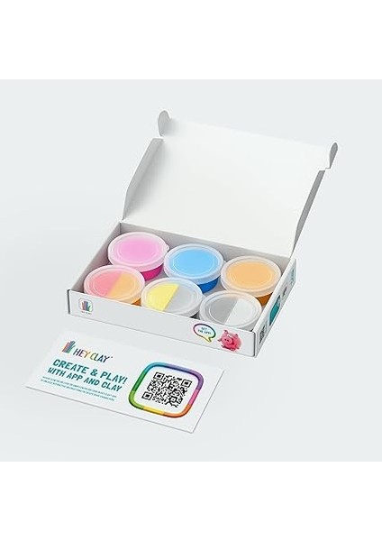 Clay Domuzcuk, At, Tavşan - Eğlenceli Interaktif Talimatlar Uygulaması ile Havada Kuru Kil Kiti 6 Kutu ve Şekillendirme Araçları fiyatları