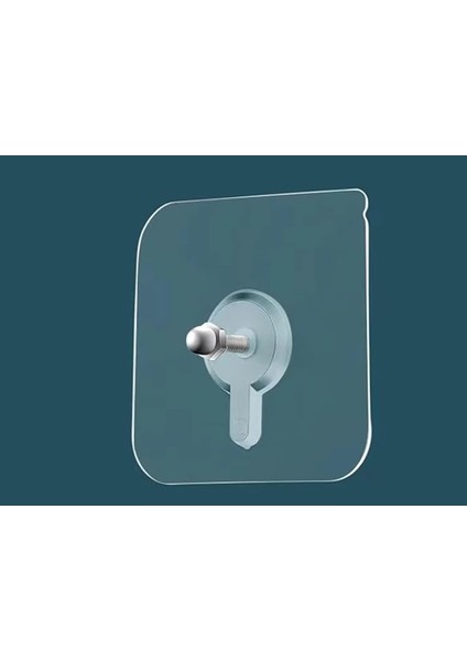 Lua Ultra Güçlü Vantuzlu Askı 5 Adet, Banyo Mutfak Raf Fotoğraf Çerçeve Askısı, Vantuzlu Çivi