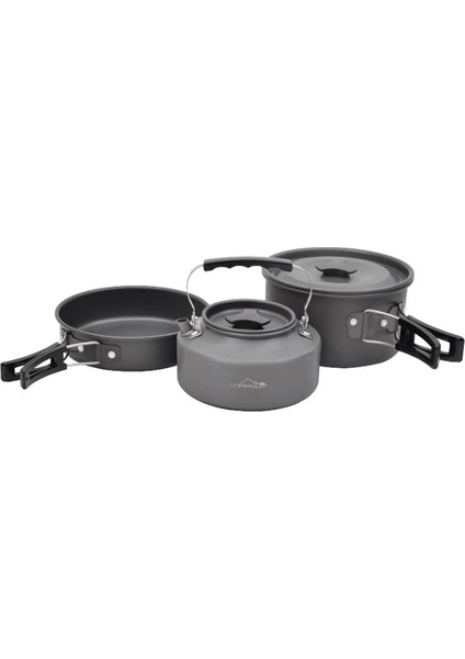 Tencere Tava Çaydanlık Seti, Renkli, Standard