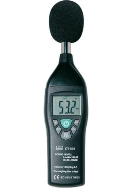 DT-805 Ses Seviyesi Ölçer