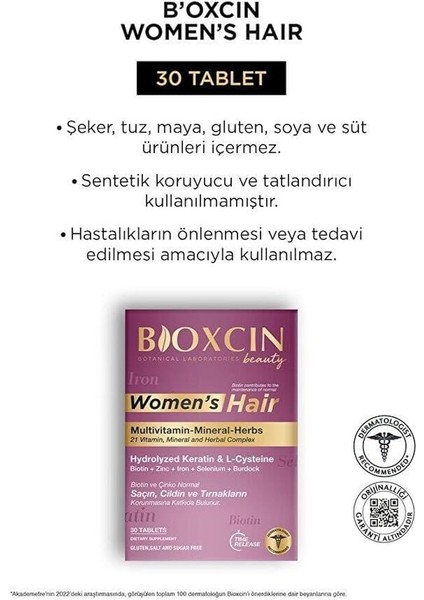 Beauty Women's Hair 30 Tablet fiyatları