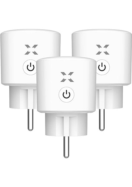 Smart Akım Korumalı Mobil Uygulama ile Uzaktan Kontrol Edilebilen Enerji Ölçümlü Zaman Ayarlı Akıllı Wi-Fi/bluetooth Priz 3 Adet (16 A) X7010 indirimleri