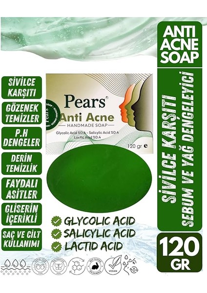 Gliserinli Akne Karşıtı Sabun, 120 Gram fiyatları