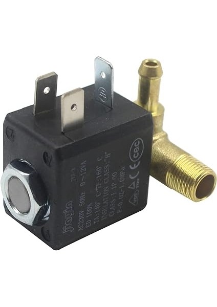 Jyz-3 Pirinç G1/8 Inç 1,8 mm Buhar Jeneratörü Solenoid Valf Makarası 10 Bar Ac 230 V 12 Va 50 Hz Su, Gaz, Buharlı Ütü Için fiyatları