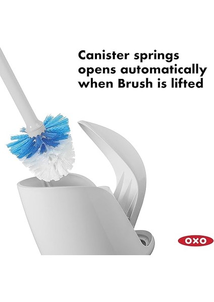 Good Grips Kompakt Tuvalet Fırçası ve Haznesi- Gri modelleri