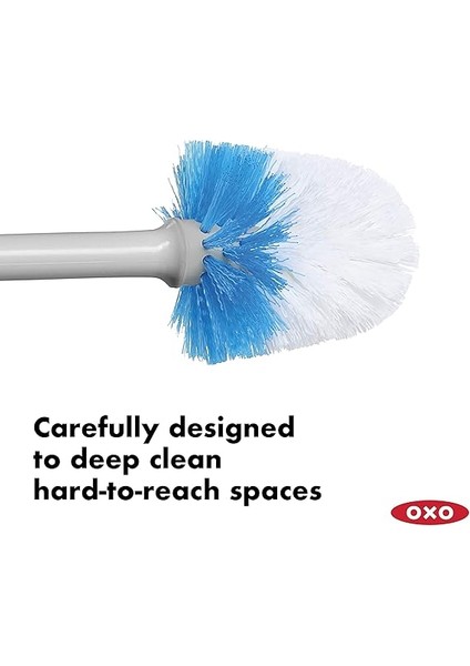 Good Grips Kompakt Tuvalet Fırçası ve Haznesi- Gri indirimleri