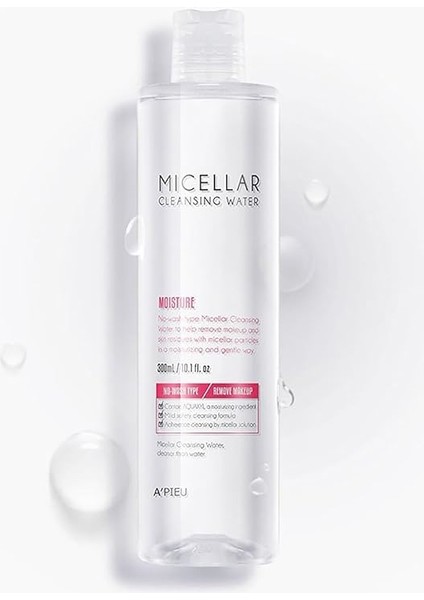 Nemlendirici Etkili Micellar Makyaj Temizleme Suyu Apıeu Micellar Cleansing Water 300 Mililitre