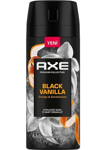 Premium Collection Erkek Sprey Deodorant Black Vanilla 150 ml