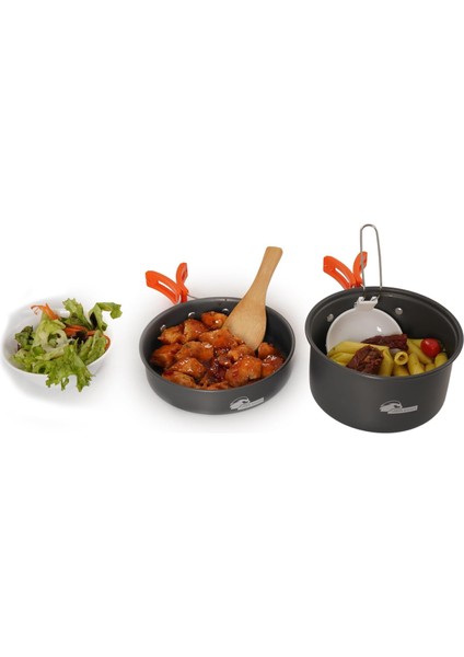 Badger Eirn 1-2 Kişilik Kamp Mutfak Seti, Dayanıklı Ekipmanlar, Açık Hava Sporları indirimleri