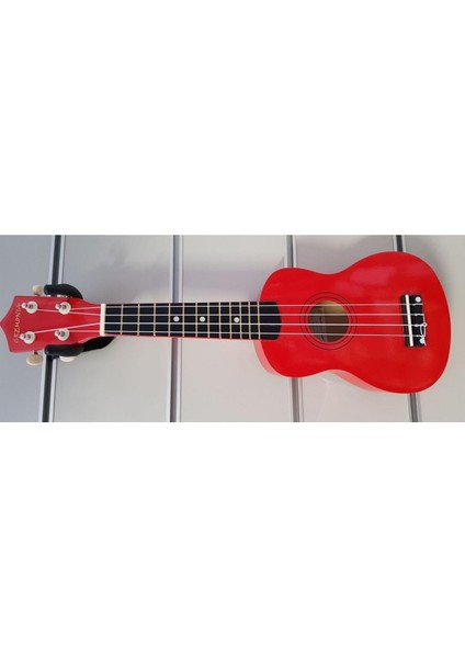 Ukulele 21" Kırmızı, AU01L-21-RD, Soprano Ukulele, 21", Kırmızı, Kapak