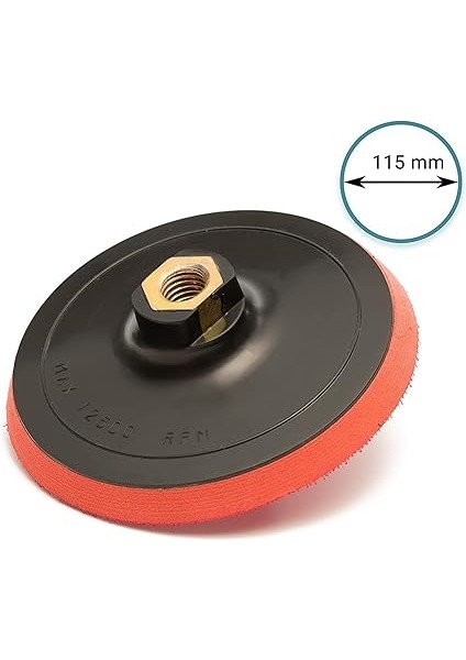 Zımpara Seti + Matkap Aparatı 115 mm (10 Parça) modelleri