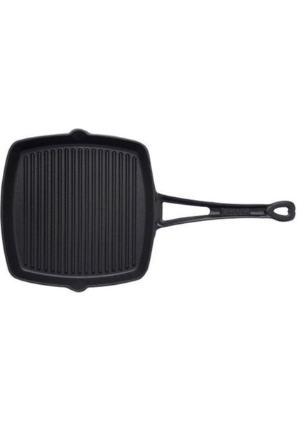 Döküm Izgara Tava, Metal Kulplu, 26X26 cm modelleri