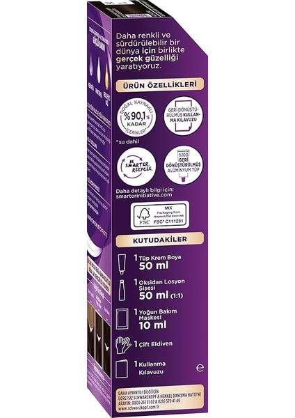 Göz Alıcı Renkler 3-0 Koyu Kahve Saç Boyası fırsatları