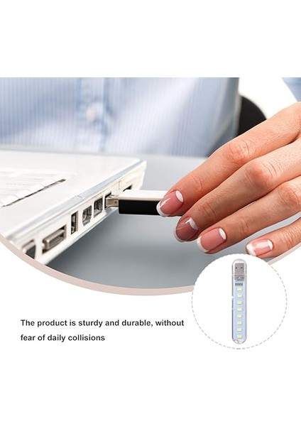 3 Adet Mini USB LED LED LED Okuma Beyaz Işık Taşınabilir USB Dizüstü Bilgisayar Klavyesi Için Taşınabilir Gece Lambası fiyatları