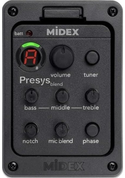 Fishman PSY-301 Akustik Preampli Manyetik Ekolayzer