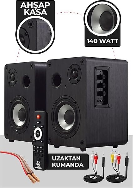 Impressive Paket-3 Stüdyo Ekipmanları Seti (Monitör Mikrofon Ses Kartı Kulaklık Midi Klavye) fırsatları