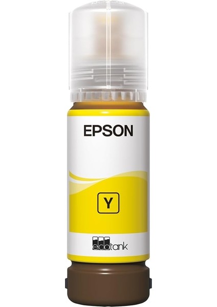 112 Ecotank Pigment Sarı Mürekkep Şişe