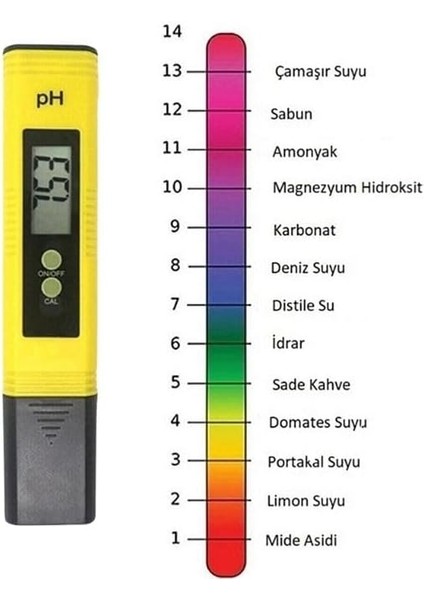 Dijital Ph Metre Su Sıvı Akvaryum Ph Ölçer Kalibrasyon fiyatları