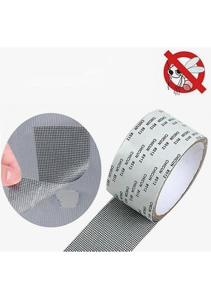 Güçlü Yapışkanlı Pencere Tamir Bandı, Böcek Önleyici Yama Bandı 2 mt x 5 cm indirimleri