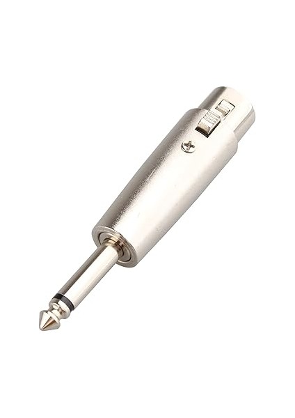 2 x Xlr Erkek - 6.35MM Jack Mono Kablo Dişi Adaptör 1/4 “trs Adaptörü Cinsiyet Değiştirici - Xlr-F - 3 Pimli Xlr Dişi Stereo Ses Mikrofon Dönüştürücü Konnektörü modelleri