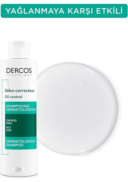 Yağlı Saçlar Için Dercos Şampuanı - 200 ml fiyatları