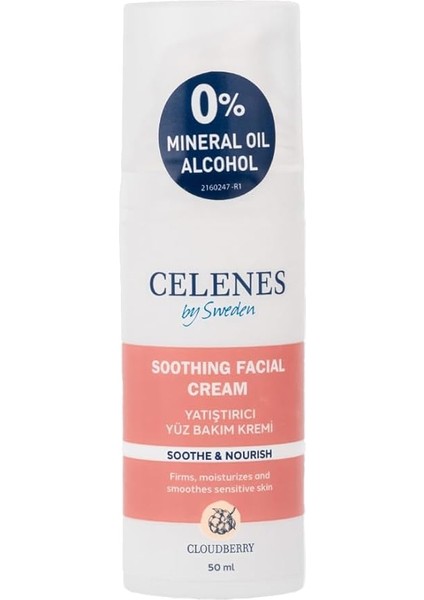 Cloudberry Yatıştırıcı Yüz Bakım Kremi Kuru ve Hassas Ciltler (50 Ml)